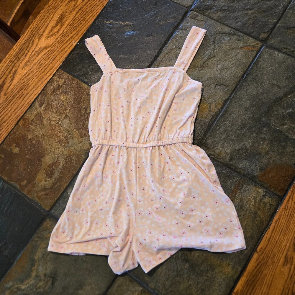 Girls Sunset Sky Romper Tank - Size 6X